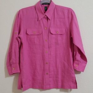 Lauren Ralph Lauren Linen Top